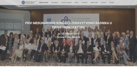 Prvi međunarodni kongres zdravstvenih radnika u privatnom sektoru Srbije Prvi međunarodni kongres zdravstvenih radnika u privatnom sektoru Srbije